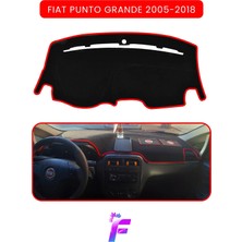 E-BİZ Fıat Punto Grande (2005-2018) Uyumlu Torpido Örtüsü | Araca Özel Üretim | Kolay Montaj | TB45