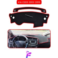 E-BİZ Kıa Ceed (2013-2019) Torpido Örtüsü | Güneşten, Isıdan, Çatlamadan Korur | Oto Aksesuar | TC87