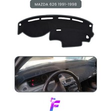 E-BİZ Mazda 626 (1991-1998) Uyumlu Torpido Örtüsü | Araca Özel Üretim | Kolay Montaj | Torpido Kılıf |TD38