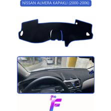 E-BİZ Nissan Almera Kapaklı (2000-2006) Torpido Örtüsü | Güneş ve Yansımaya Karşı Kalkan |  H59