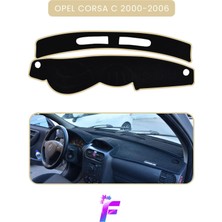 E-BİZ Opel Corsa C (2000-2006) Torpido Örtüsü | Güneşten Korur | Kolay Montaj | Tam Uyum | Tam Koruma |T37