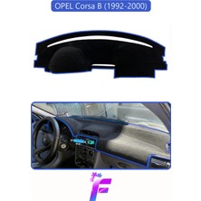 E-BİZ Opel Corsa B (1992-2000) Uyumlu Torpido Örtüsü | Yansıma Önleyici | Tam Koruma | Kolay Montaj | H77