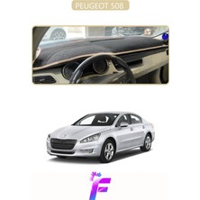 E-BİZ Peugeot 508 (2010-2018) Uyumlu Torpido Örtüsü | Yansıma Önleyici | Tam Koruma | Kolay Montaj | H91