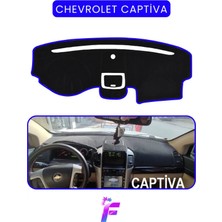 E-BİZ Chevrolet Captiva (2008-2011) Torpido Kılıfı | Yansıma ve Isı Engeller| Kolay Montaj | TA23