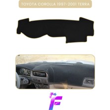 E-BİZ Toyota Corolla Terra (1997-2001)  Torpido Örtüsü | Güneşten Korur | Kolay Montaj | Tam Uyum | B19