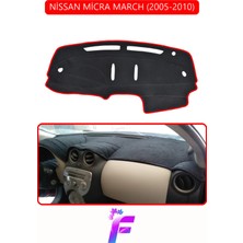 E-BİZ Nissan Micra (2005-2010) Uyumlu Torpido Örtüsü | Yansıma Önleyici | Tam Koruma | Kolay Montaj | H63