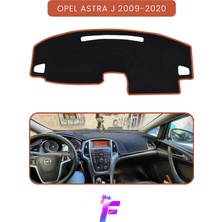 E-BİZ Opel Astra J (2009-2020) Uyumlu Torpido Örtüsü | Araca Özel Üretim | Kolay Montaj | Kaymaz | TE16