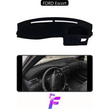 E-BİZ Ford Escort Uyumlu Torpido,panel Örtüsü | Hızlı ve Kolay Montaj | Kaymaz Tasarım | Tam Uyum | F6