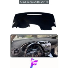 E-BİZ Seat Leon (2005-2012) Uyumlu Torpido Örtüsü | Yansıma Önleyici | Tam Koruma | Hızlı Montaj | K20