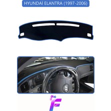 E-BİZ Hyundai Elantra (1997-2006) Uyumlu Torpido Örtüsü | Yansıma Önleyici | Hızlı Montaj | Koruma | G11