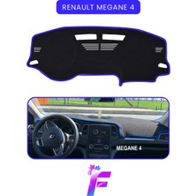 E-BİZ Renault Megane 4 Araca Özel Torpido Örtüsü | Ön Göğüs Kılıfı | Tam Koruma | Oto Aksesuar | A65