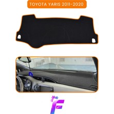 E-BİZ Toyota Yaris (2011-2020) Torpido Örtüsü | Çatlama ve Isıya Karşı Tam Koruma | Oto Aksesuar | B70