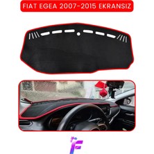 E-BİZ Fıat Egea (2007-2015) Ekransız Araca Özel Torpido Örtüsü | Ön Göğüs Kılıfı | Tam Koruma | TB15