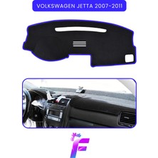 E-BİZ Volkswagen Jetta (2007-2011) Torpido Örtüsü | Güneşten, Isıdan, Çatlamadan Korur | Tam Uyum | C17