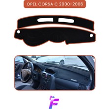 E-BİZ Opel Corsa C (2000-2006) Torpido Örtüsü | Güneşten Korur | Kolay Montaj | Tam Uyum | Tam Koruma |T40
