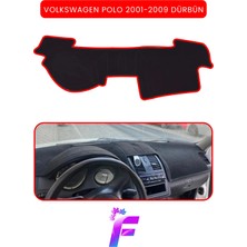E-BİZ Volkswagen Polo (2001-2009) Araca Özel Torpido Örtüsü | Ön Göğüs Kılıfı | Tam Koruma | Tam Uyum |C39