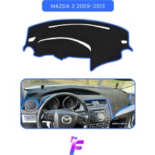 E-BİZ Mazda 3 (2009-2013) Araca Özel Torpido Örtüsü | Ön Göğüs Kılıfı | Tam Koruma | Oto Aksesuar | TD35