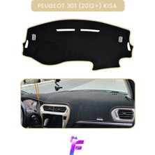 E-BİZ  Peugeot 301 (2012+) Kısa Kasa Uyumlu Torpido Örtüsü | Çatlama ve Isıya Karşı Tam Koruma | T79