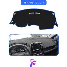 E-BİZ Renault Clio 4 Uyumlu Torpido Örtüsü | Araca Özel Üretim | Kolay Montaj | Torpido Kılıf | KORUMA|A29