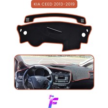 E-BİZ Kıa Ceed (2013-2019) Torpido Örtüsü | Güneşten, Isıdan, Çatlamadan Korur | Oto Aksesuar | TC88