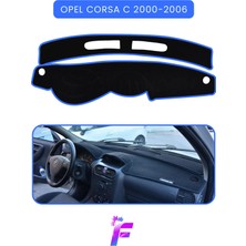 E-BİZ Opel Corsa C (2000-2006) Torpido Örtüsü | Güneşten Korur | Kolay Montaj | Tam Uyum | Tam Koruma |T41