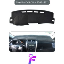 E-BİZ Toyota Corolla (2006-2012) Araca Özel Torpido Örtüsü | Ön Göğüs Kılıfı | Tam Koruma | Kaymaz | B32