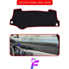 E-BİZ Toyota Yaris (2011-2020) Torpido Örtüsü | Çatlama ve Isıya Karşı Tam Koruma | Oto Aksesuar | B69