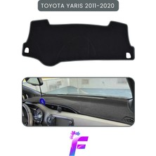 E-BİZ Toyota Yaris (2011-2020) Torpido Örtüsü | Çatlama ve Isıya Karşı Tam Koruma | Oto Aksesuar | B68