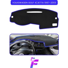 E-BİZ Volkswagen Golf 4 (1997-2003) Torpido Örtüsü | Araca Özel Üretim | Kolay Montaj | Tam Uyum| B89