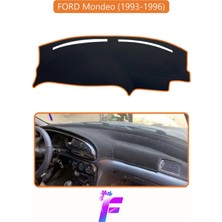 E-BİZ Ford Mondeo (1993-1996) Araca Özel Torpido Örtüsü | Kolay Montaj | Güneşten Korur | Tam Uyum| F22