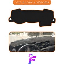 E-BİZ Toyota Corolla (2000-2006) Torpido Örtüsü | Güneşten, Isıdan, Çatlamadan Korur | Oto Aksesuar | B28