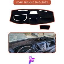 E-BİZ Ford TRANSİT(2015-2022) Araca Özel Torpido Örtüsü | Ön Göğüs Kılıfı | Tam Koruma | Oto Aksesuar TC16