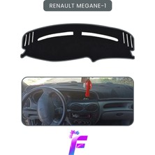 E-BİZ Renault Megane 1 Araca Özel Torpido Örtüsü | Ön Göğüs Kılıfı | Tam Koruma | Oto Aksesuar | A50
