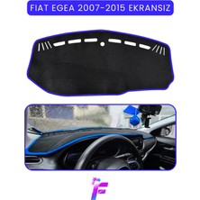 E-BİZ Fıat Egea (2007-2015) Ekransız Araca Özel Torpido Örtüsü | Ön Göğüs Kılıfı | Tam Koruma | TB17