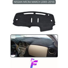E-BİZ Nissan Micra (2005-2010) Uyumlu Torpido Örtüsü | Yansıma Önleyici | Tam Koruma | Kolay Montaj | H62