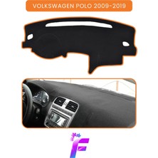 E-BİZ Volkswagen Polo (2009-2019) Araca Özel Torpido Örtüsü | Ön Göğüs Kılıfı | Tam Koruma | Tam Uyum |C46