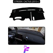E-BİZ Cıtroen Cactus (2013+) Uyumlu Torpido Örtüsü | Hızlı  Montaj | Kaymaz Tasarım | Tam Uyum | D84