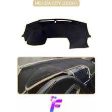 E-BİZ Honda Cıty (2020+) Uyumlu Torpido Örtüsü | Yansıma Önleyici | Kolay Montaj | Tam Koruma | F43