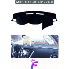 E-BİZ Mıtsubıshı L200 (2015-2021) Araca Özel Torpido Örtüsü | Kolay Montaj | Güneşten Korur | Koruma | H38