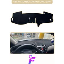 E-BİZ Nissan Almera Kapaklı (2000-2006) Torpido Örtüsü | Güneş ve Yansımaya Karşı Kalkan |  H55