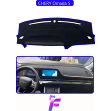 E-BİZ Chery Omada 5 Uyumlu Torpido Örtüsü | Çatlama ve Isıya Karşı Tam Koruma | Oto Aksesuar | D35