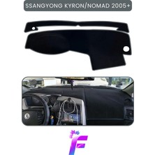 E-BİZ Ssangyong Kyron (2005+) Uyumlu Torpido Örtüsü | Araca Özel Üretim | Kolay Montaj | Kaymaz | A86