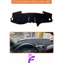 E-BİZ Nissan Almera Kapaklı (2000-2006) Torpido Örtüsü | Güneş ve Yansımaya Karşı Kalkan |  H58