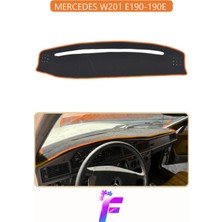 E-BİZ Mercedes W201/E190 Uyumlu Torpido Örtüsü | Yansıma Önleyici | Kolay Montaj | Tam Koruma | H10