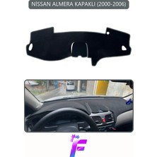 E-BİZ Nissan Almera Kapaklı (2000-2006) Torpido Örtüsü | Güneş ve Yansımaya Karşı Kalkan |  H56