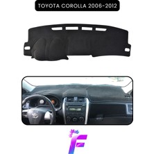 E-BİZ Toyota Corolla (2006-2012) Araca Özel Torpido Örtüsü | Ön Göğüs Kılıfı | Tam Koruma | Kaymaz | B36
