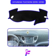 E-BİZ Hyundai Tucson (2016-2018) Araca Özel Torpido Örtüsü | Ön Göğüs Kılıfı | Tam Koruma | TC83