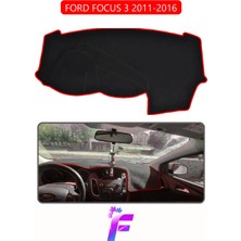 E-BİZ Ford Focus 3 (2011-2016) Torpido Örtüsü | Güneşten Korur | Kolay Montaj | Tam Uyum | Araca Özel |E81