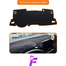 E-BİZ Toyota Corolla Hayalet Ekranlı (2018+) Torpido Örtüsü | Güneşten, Isıdan, Çatlamadan Korur | B46