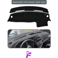 E-BİZ Mercedes Vito W447 (2014-2021) Torpido Kılıfı | Yansıma ve Isı Engeller| Kolay Montaj | TD44